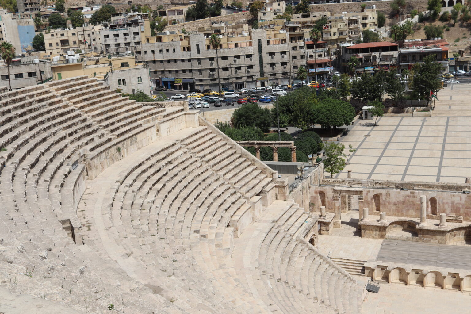 Roman Theater of Amman Jordan - Salah Aiob7 Tourism Guide